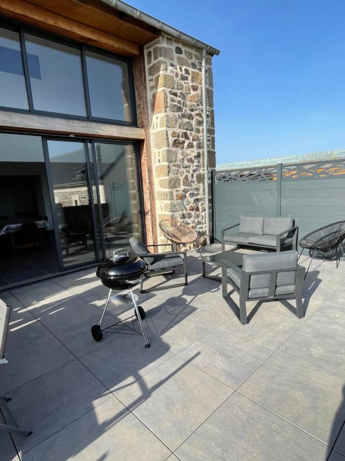 Vila Magnifique Corps De Ferme Renove Avec Jacuzzi Hillion Exteriér fotografie