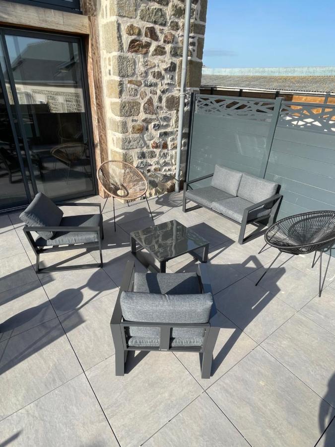 Vila Magnifique Corps De Ferme Renove Avec Jacuzzi Hillion Exteriér fotografie